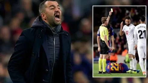 El reclamo del técnico del Granada: "Nos vamos dolidos porque Arturo Vidal se ha ido sin amarilla"