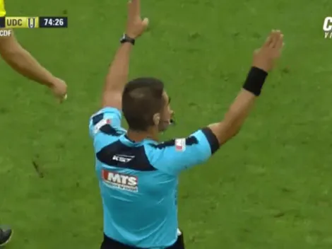 Primer VAR del Campeonato: roja a Guillermo Pacheco