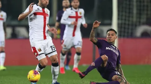Erick Pulgar dijo presente en igualdad de la Fiorentina ante Genoa
