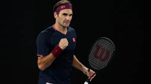 Federer viene de un agotador partido.