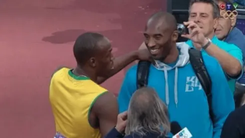 Bolt se despide de Kobe Bryant
