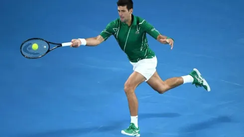 El serbio ganó en tres sets