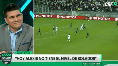 Marcelo Vega asegura que el momento de Marcos Bolados es superior al de Alexis Sánchez