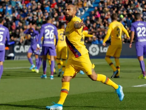 Ver EN VIVO Barcelona de Arturo Vidal vs Leganés por los octavos de final de Copa del Rey