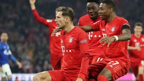 Jugadores del Bayern se van a las manos en pleno entrenamiento.