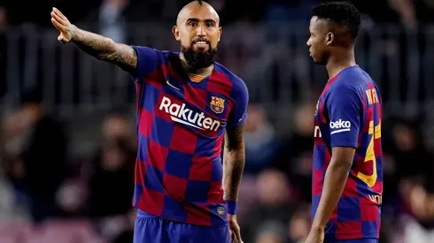 Vidal contra el Leganés.