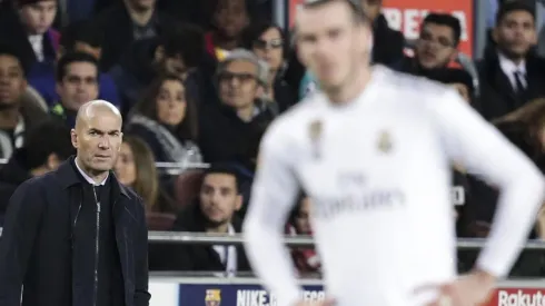 Zidane y Gareth Bale.