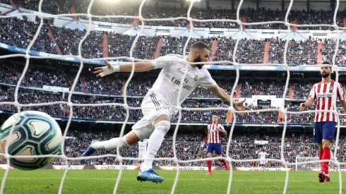 El Gato Benzema decide el derbi en favor del Real Madrid