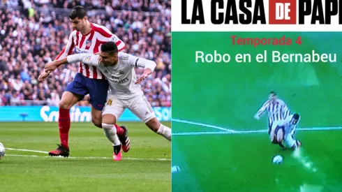 Leyenda del Aleti ironiza con penal no cobrado en el derbi y se acuerda de la Casa de Papel