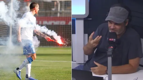 Luciano Aued tuvo que encargarse de controlar a los vándalos en San Carlos de Apoquindo