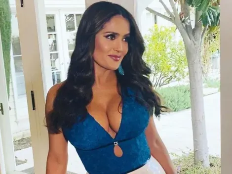 Salma Hayek está "muy conmovida" por acto de Las Tesis