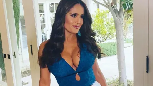 Salma Hayek está "muy conmovida" por acto de Las Tesis