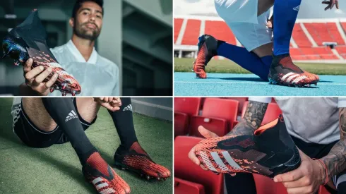 adidas presenta las botas Predator 20 Mutator con DEMONSKIN, una nueva tecnología desarrollada para mejorar el agarre y maximizar el control del balón.