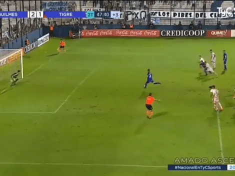 Marcelo Larrondo convierte su primer gol en su vuelta a Argentina