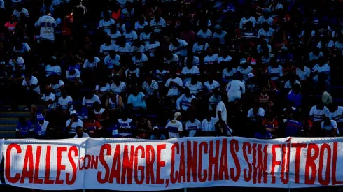 La ANFP invita a manifestarse sin violencia en los estadios.