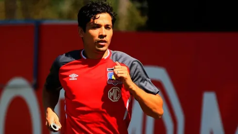 Matías Fernández se lució en el entrenamiento de Colo Colo este martes