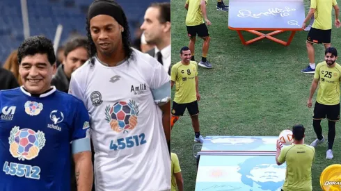 Embargan a Dorados: No se salva ni regalo de Ronaldinho a Maradona