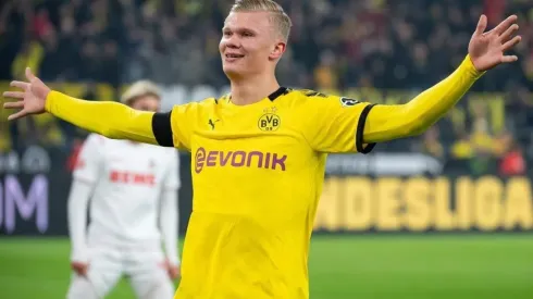 El delantero noruego sigue imparable en Alemania.