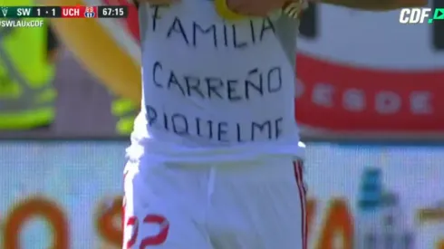 Aránguiz y su dedicatoria