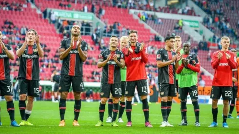 Aránguiz festeja en Alemania.