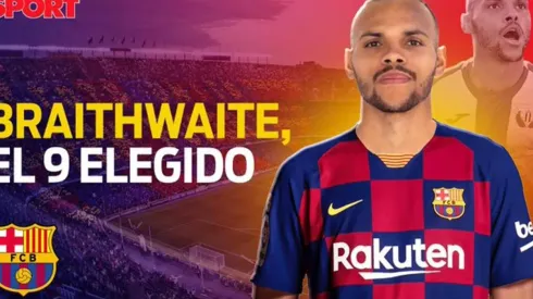 Braithwaite azulgrana.