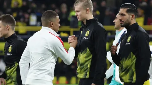 Mbappé saluda a Haaland