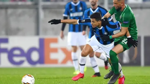 Alexis Sánchez fue clave en el trabajado triunfo del Internazionale contra Ludogorets por la Europa League