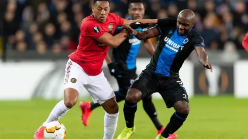 El United rescató un empate en Bélgica