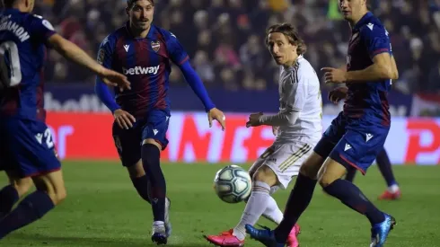Real Madrid perdió ante Levante.