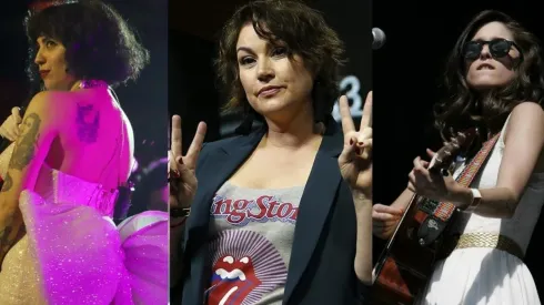 Mon Laferte, Javiera Contador y Francisca Valenzuela se presentan.