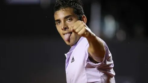 Garin celebra su gran momento