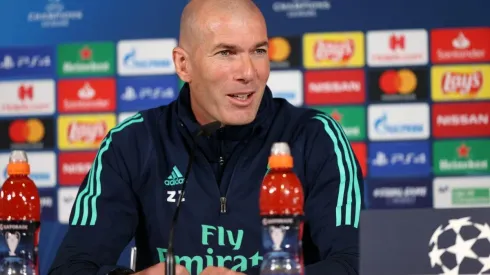Zinedine Zidane en conferencia previa al duelo entre Real Madrid y Manchester City
