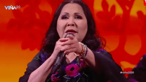 Ana Gabriel desde Viña: "Amigos chilenos, no se dejen"