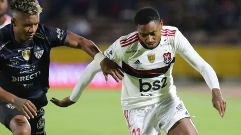 Independiente del Valle - Flamengo en el partido de ida