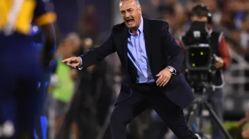 Gustavo Alfaro hace unos meses en Boca Juniors.