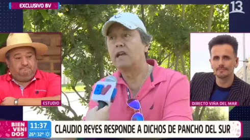 Viejas rencillas entre Pancho del Sur y Claudio Reyes afloraron en pantalla esta mañana.