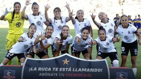El 11 de Colo Colo en la Noche Alba femenina.