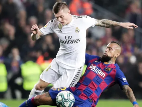 Citados del Real y Barcelona para el derbi: Vidal entre los culés