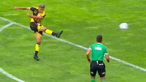 ¡Golazo! Diego Aravena abre el marcador en el clásico entre Coquimbo Unido y Deportes La Serena