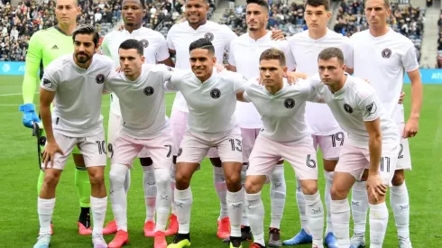 Primera formación del Miami de Beckham