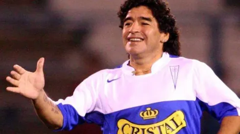 Maradona con la UC.