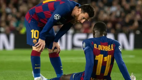 La lesión de Dembélé.