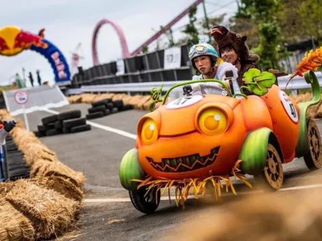 Bomberos de Maipú y un profesor de Educación Física participan del Red Bull Soapbox Race