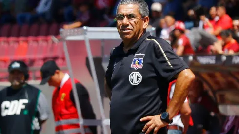 El DT interino de Colo Colo en La Serena.