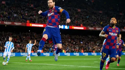 Messi y su gol.