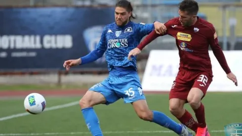 Sierralta ha sumado varios minutos desde su llegada al Empoli