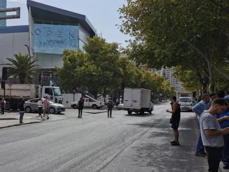Evacúan Torres del Parque en Las Condes