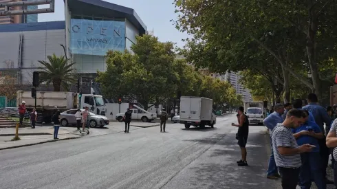 Evacúan Torres del Parque en Las Condes