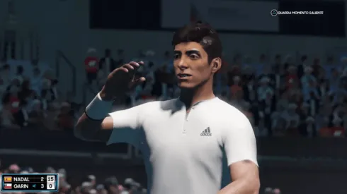 Video | Así luce Cristian Garín en AO Tennis 2