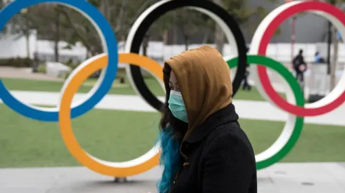 Los anillos olímpicos siguen firme en Tokio